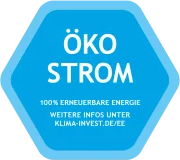 100% Ökostrom Siegel
